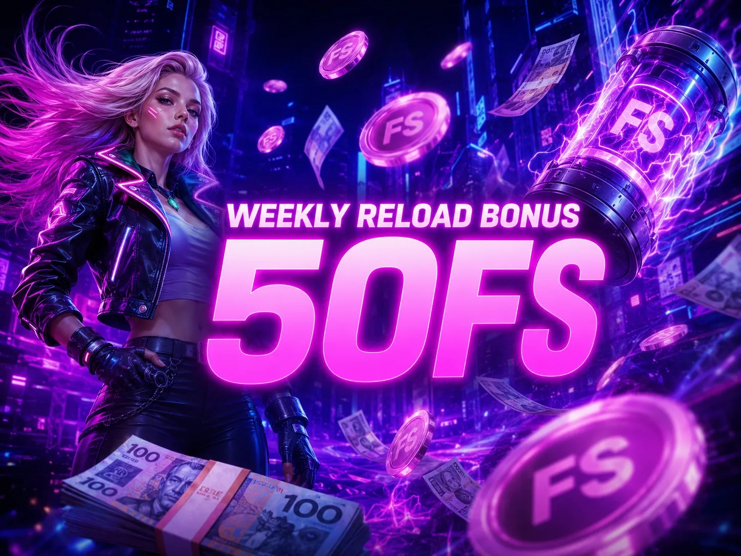 Weekly reload bonus